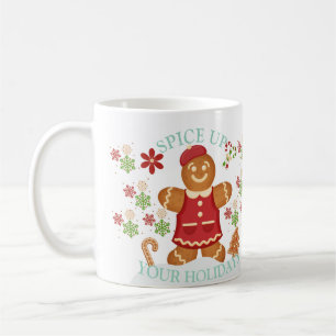 Taza De Café Gingerbread Mug - Cosmoso vajilla de invierno