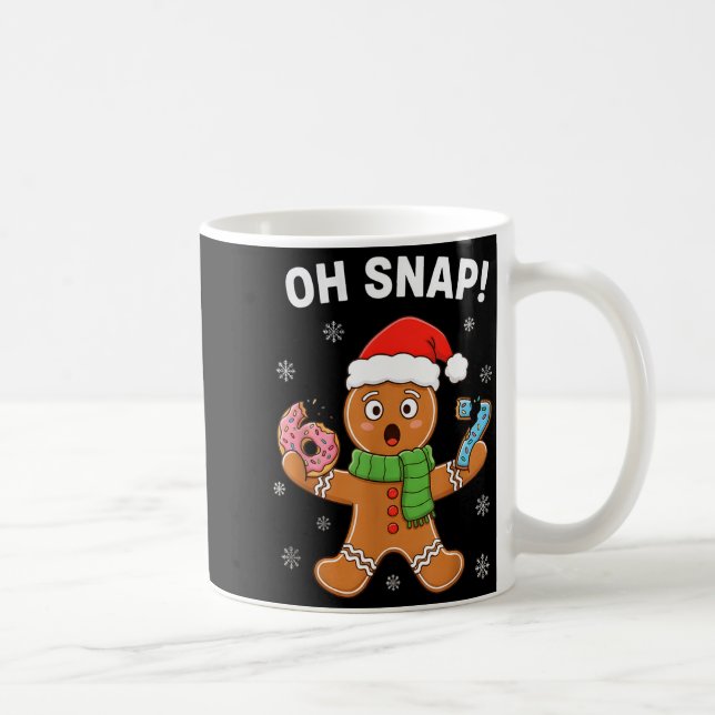 Taza De Café Gingerbread Six Seven 67 Bruh 6 7 Christmas Girl B (Derecha)