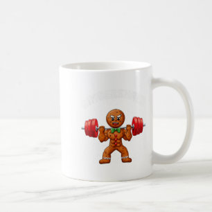 Taza De Café Gingershred Funny Gingerbread Man Gym Bodybuilding