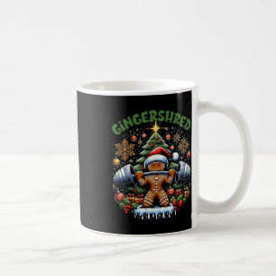 Taza De Café Gingershred Funny Gingerbread Man Gym Bodybuilding
