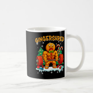 Taza De Café Gingershred Funny Gingerbread Man Gym Bodybuilding