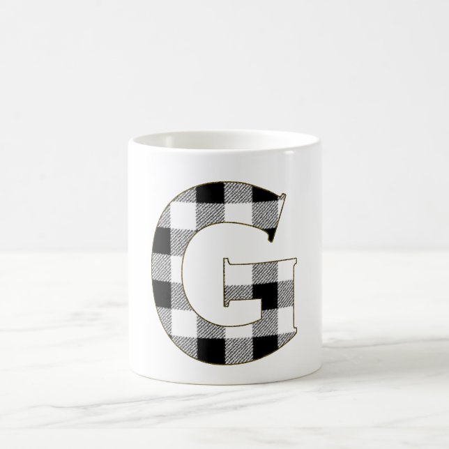 Taza De Café Gingham Check G (Centro)