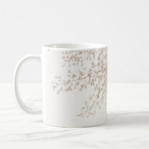 Taza De Café Ginkgo deja el sueño 6 #naturaleza #arte