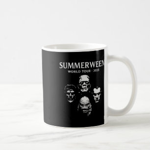Taza De Café Gira Mundial Summerween 2025 Monstruos Diversión d