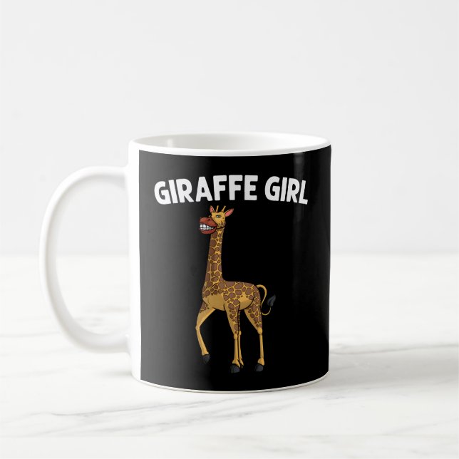 Taza De Café Girafa para el zoológico de vida salvaje Safari (Izquierda)