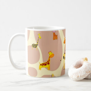 Taza De Café Girafas