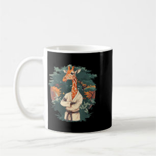 Taza De Café Giraffe de Kickboxing Artes Marciales Karate Jiu-J