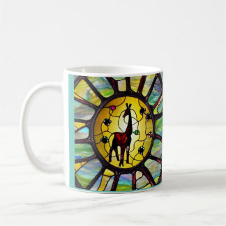 Taza De Café Giraffe de vidrio templado café Mug
