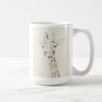 Giraffe Portrait | Esbozo