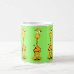Taza De Café Giraffe White Coffee Mug