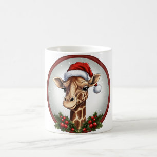Taza De Café Giraffes Navidad