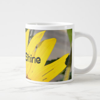 taza de café girasol