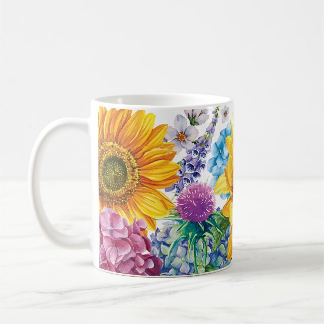 Taza De Café Girasol (Izquierda)