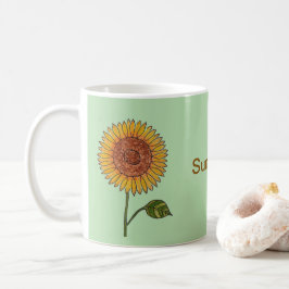 Taza De Café Girasol