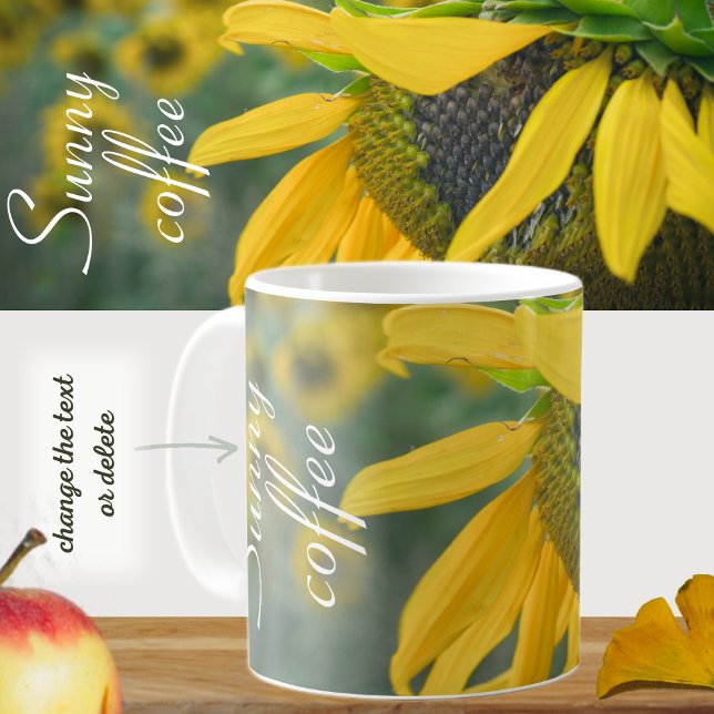 Taza De Café Girasol (Subido por el creador)