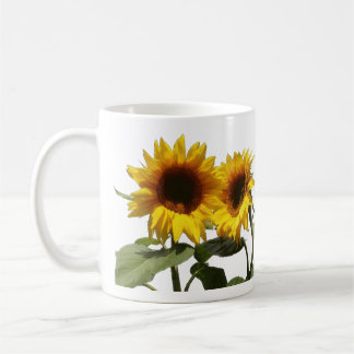 Taza De Café Girasol amarillo