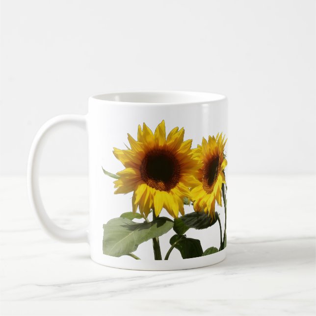 Taza De Café Girasol amarillo (Izquierda)
