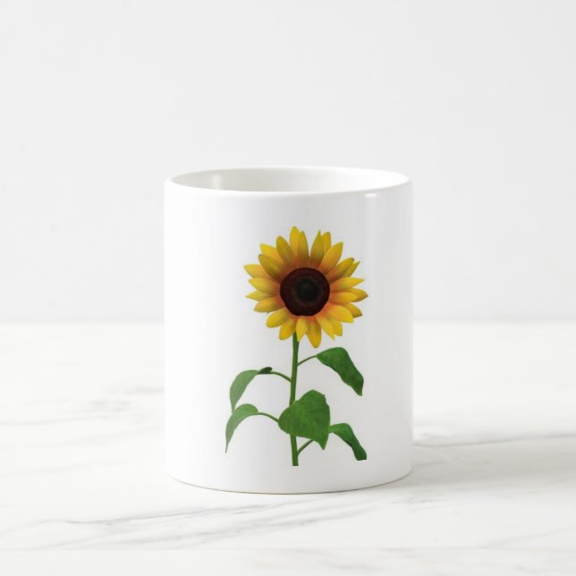 Taza De Café Girasol - Café Mug (Centro)