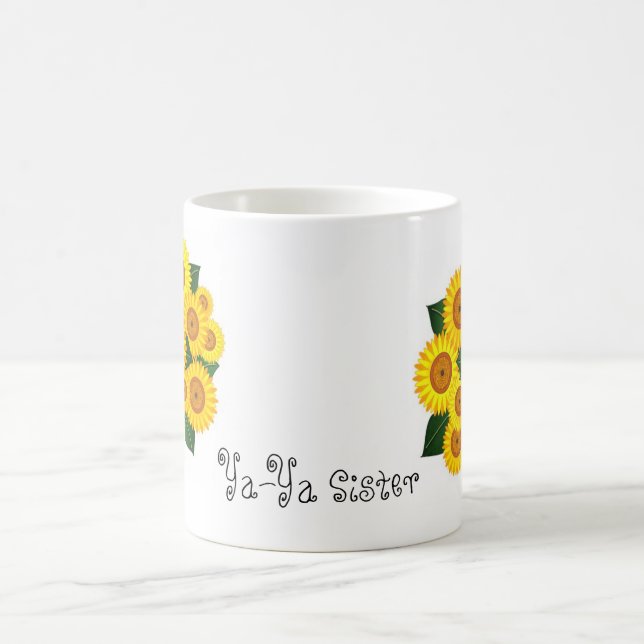 Taza De Café Girasol de Ya-Ya (Centro)