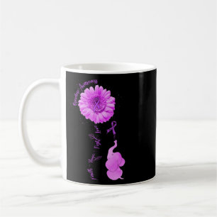 Taza De Café Girasol Elefante Fe Esperanza Lucha Amor Sobredosi