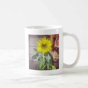 Taza De Café girasol nueve de la tarde