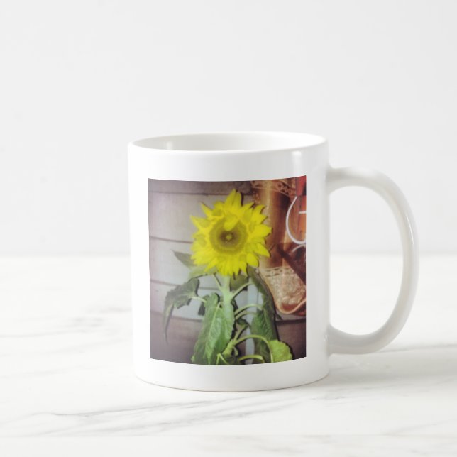 Taza De Café girasol nueve de la tarde (Derecha)