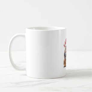 Taza De Café Girasol Perezoso 4 de Julio