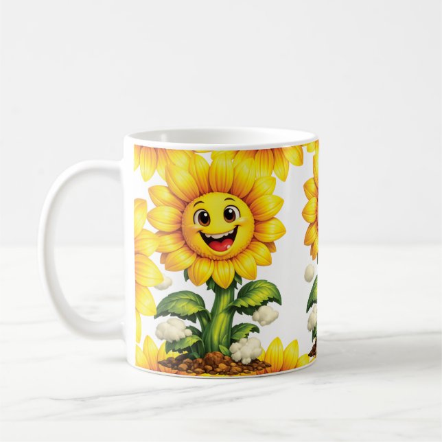 Taza De Café Girasol Sundy (Izquierda)