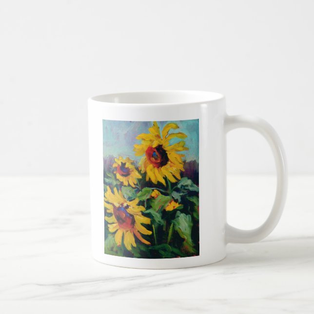 Taza De Café Girasoles (Derecha)