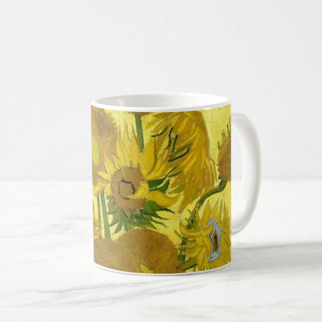Taza De Café Girasoles, 1889 (Anverso derecho)