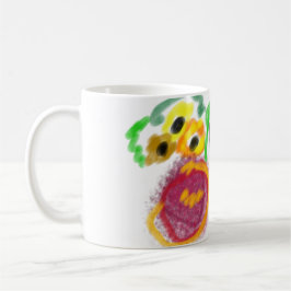 Taza De Café Girasoles Border Collie