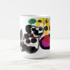 Taza De Café girasoles dálmatas