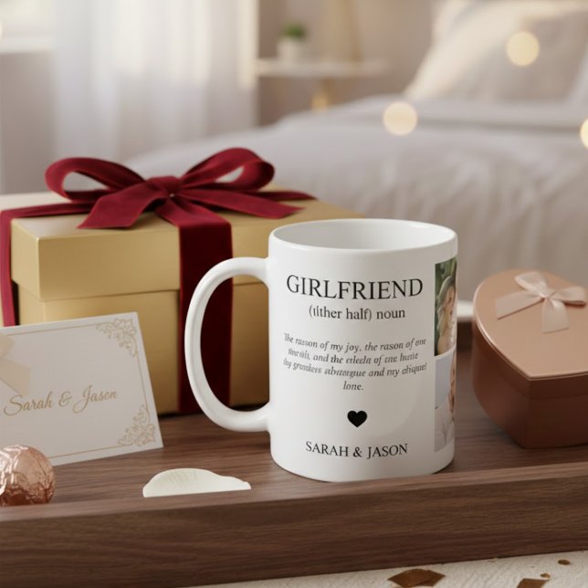 Taza De Café Girlfriend Definition Photo Collage (Subido por el creador)