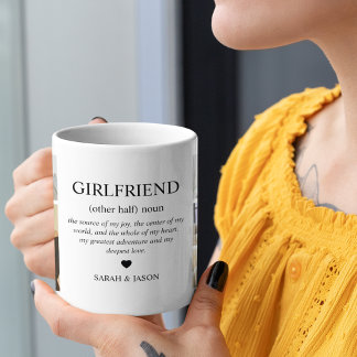 Taza De Café Girlfriend Definition Photo Collage