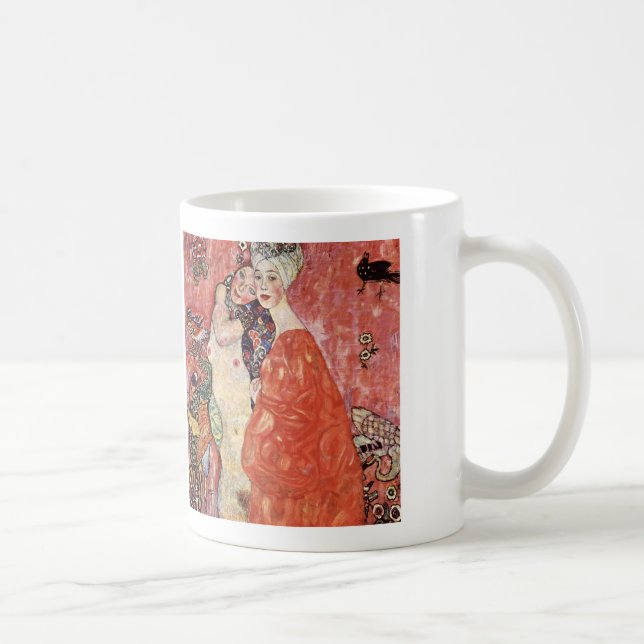 Taza De Café “ Girlfriends or Two Women Friend ” , Gustav Klimt (Derecha)