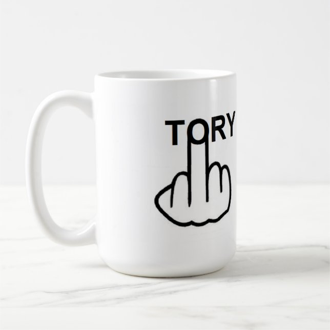 Taza De Café Giro de la maraña de pájaros (Izquierda)