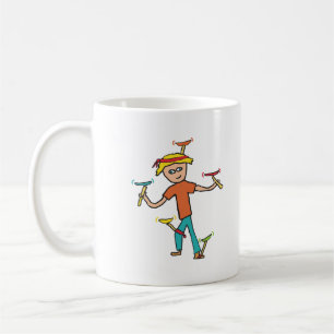 Taza De Café Giro de placa