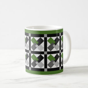 Taza De Café "Giro de una carta amigable" Parche-look