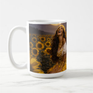 Taza De Café gitana amarilla