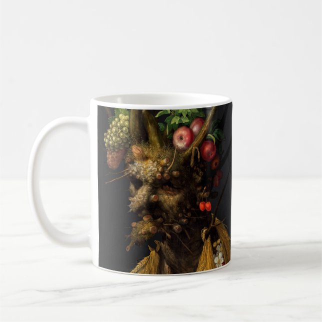 Taza De Café Giuseppe Arcimboldo - Cuatro estaciones en una sol (Izquierda)