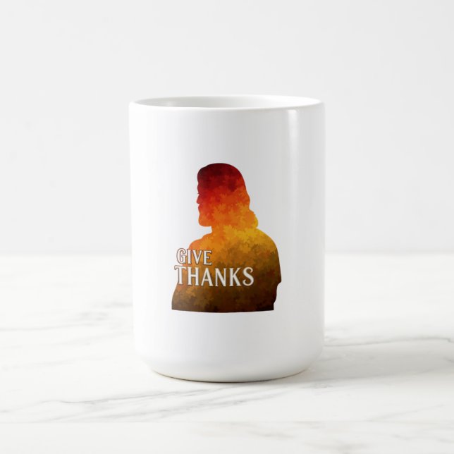 TAZA DE CAFÉ GIVE THANKS COFFEE MUG (Centro)