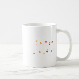 Taza De Café Giving Fall deja a la familia turca de Acción de G
