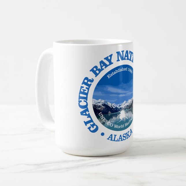 Taza De Café Glaciar Bay NP2 (Anverso izquierdo)