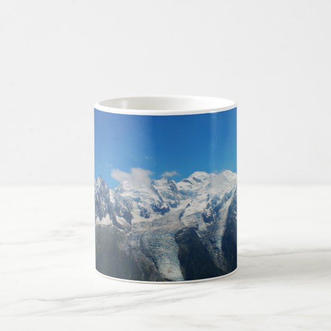 Taza De Café Glaciares del Mont Blanc (Centro)