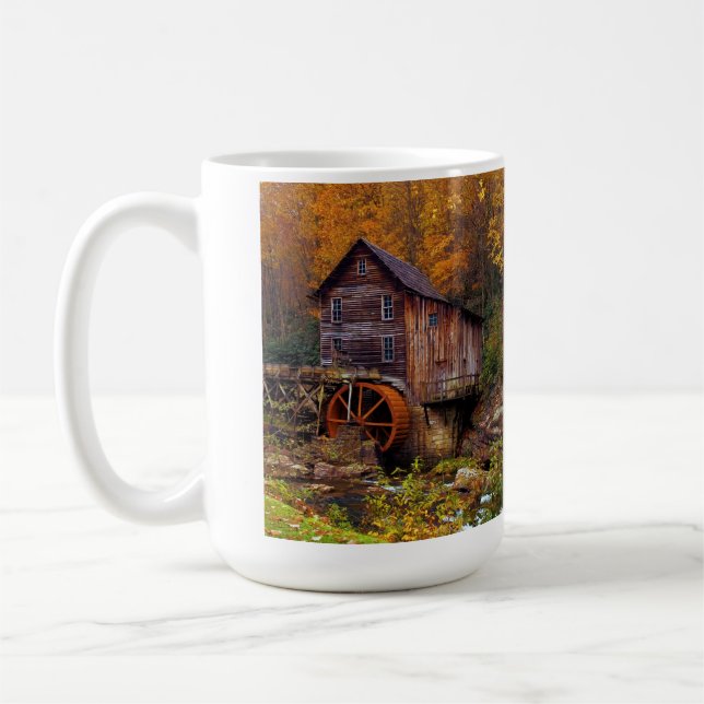 Taza De Café Glade Creek Grist Mill (Izquierda)