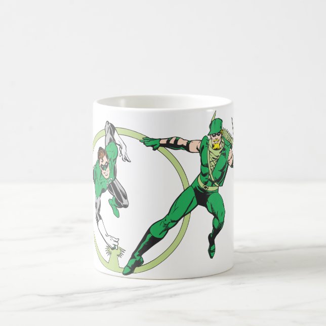 Taza De Café Gladiador de Esmeralda y Arquero Esmeralda (Centro)