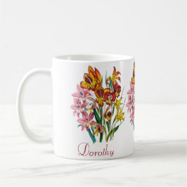 Taza De Café Gladioli personalizado