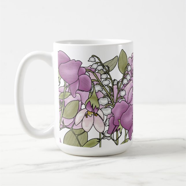 Taza De Café Gladiolo (Izquierda)