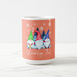 Taza De Café Glaedelig Jul Nordic Gnomes Tomte Nisse Danish