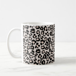 Taza De Café Glam de impresión leopardo #1 - paisaje #patrón #d
